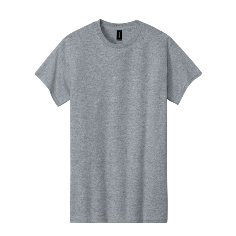 Gildan Maglietta Uomo Cotone Ultra - Grigio Cenere Taglia XXL - Basic Comoda