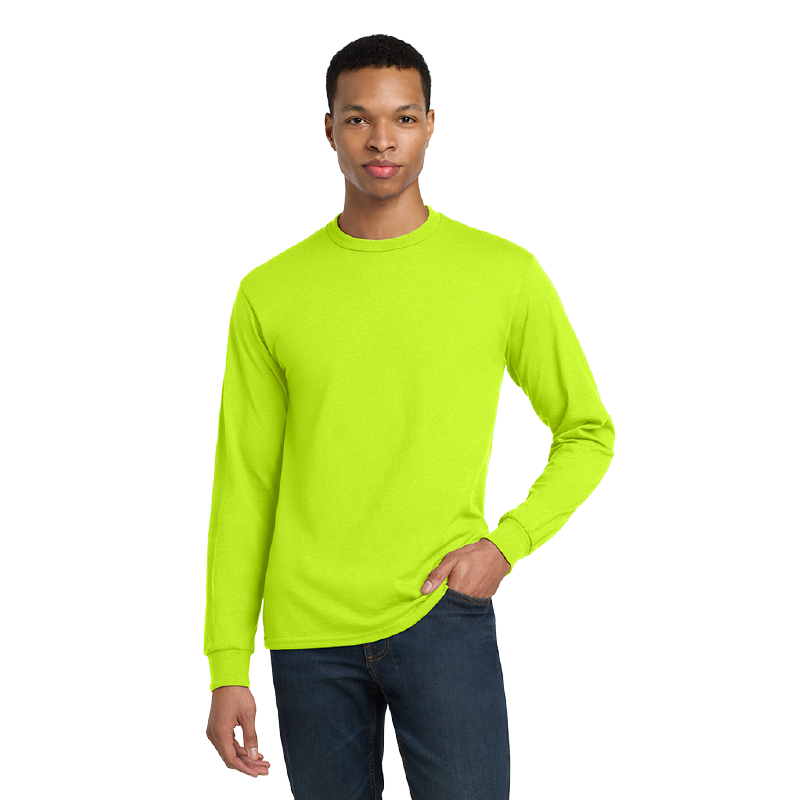 Safety Workwear Long Sleeve T-Shirt - Customizable