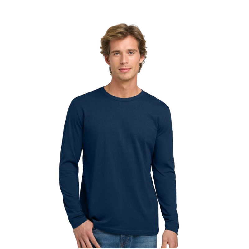 Next Level Apparel Men's Cotton Long Sleeve Crew - 3601NL