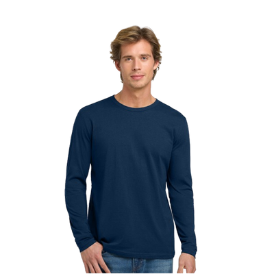 Next Level Apparel Men's Cotton Long Sleeve Crew - 3601NL