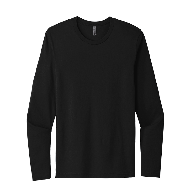 Next Level Apparel Men's Cotton Long Sleeve Crew - 3601NL
