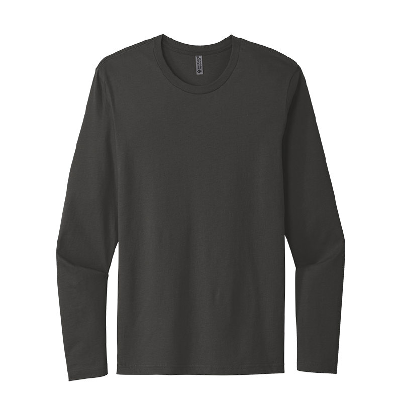 Next Level Apparel Men's Cotton Long Sleeve Crew - 3601NL