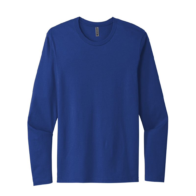 Next Level Apparel Men's Cotton Long Sleeve Crew - 3601NL