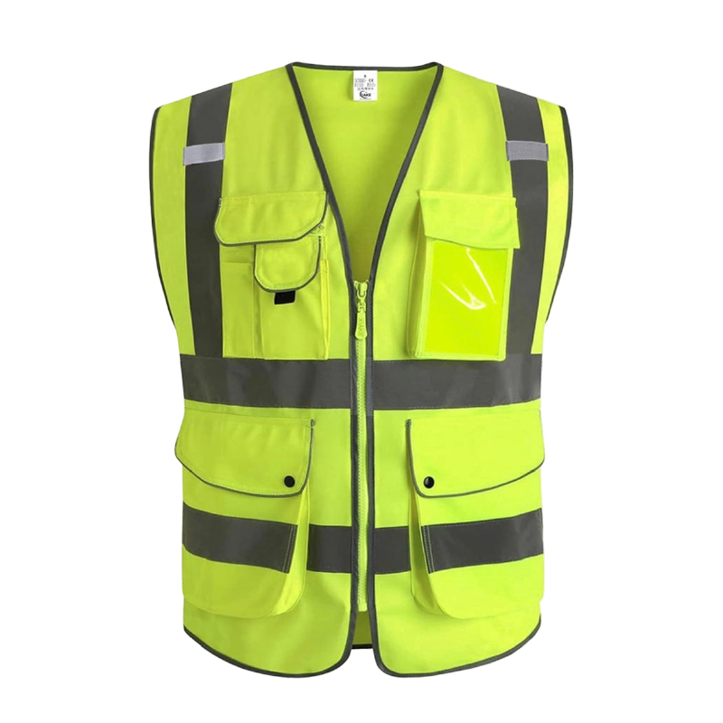 Worker Safety Reflective Jacket – Industrial Grade | Customizable