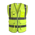 Worker Safety Reflective Jacket – Industrial Grade | Customizable