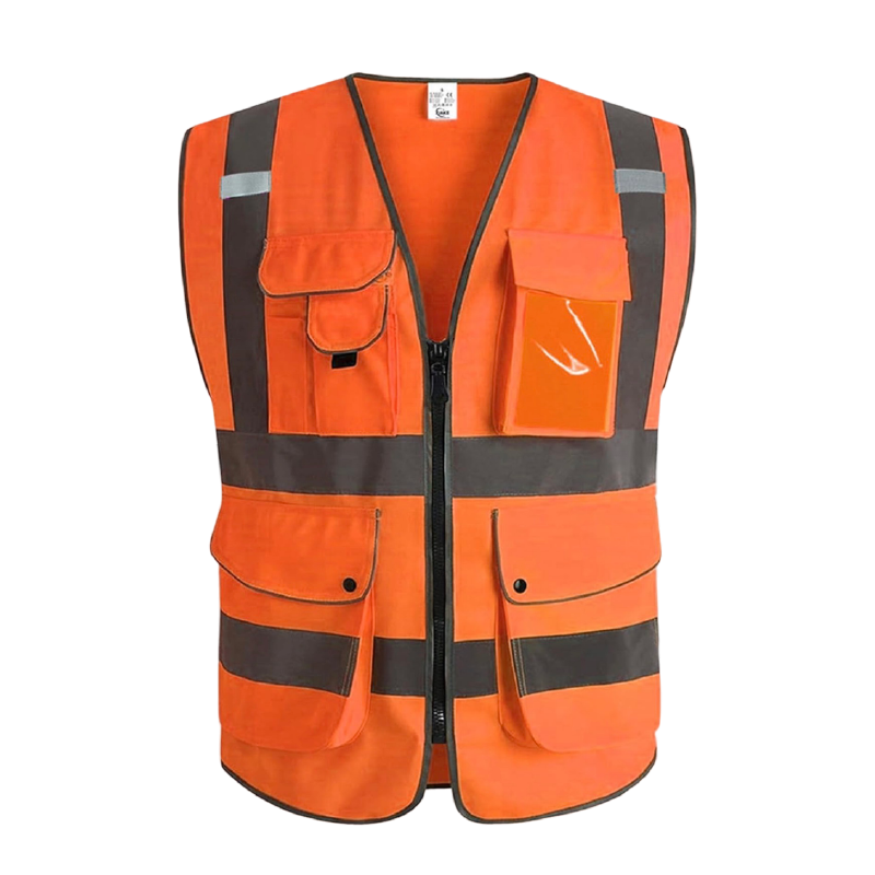 Worker Safety Reflective Jacket – Industrial Grade | Customizable