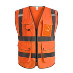 Worker Safety Reflective Jacket – Industrial Grade | Customizable